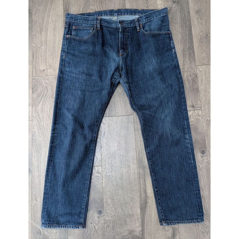 Brooks Brothers Red Fleece Men's Jeans Size 38X30 Dark Indigo Denim Straight Leg
